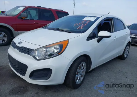 2013 Kia Rio Lx from USA, damaged, VIN KNADM5A3XD6237154
